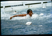 Ted Goble Collection, No. 15 Swimming Micronesian Olympic Games 1969